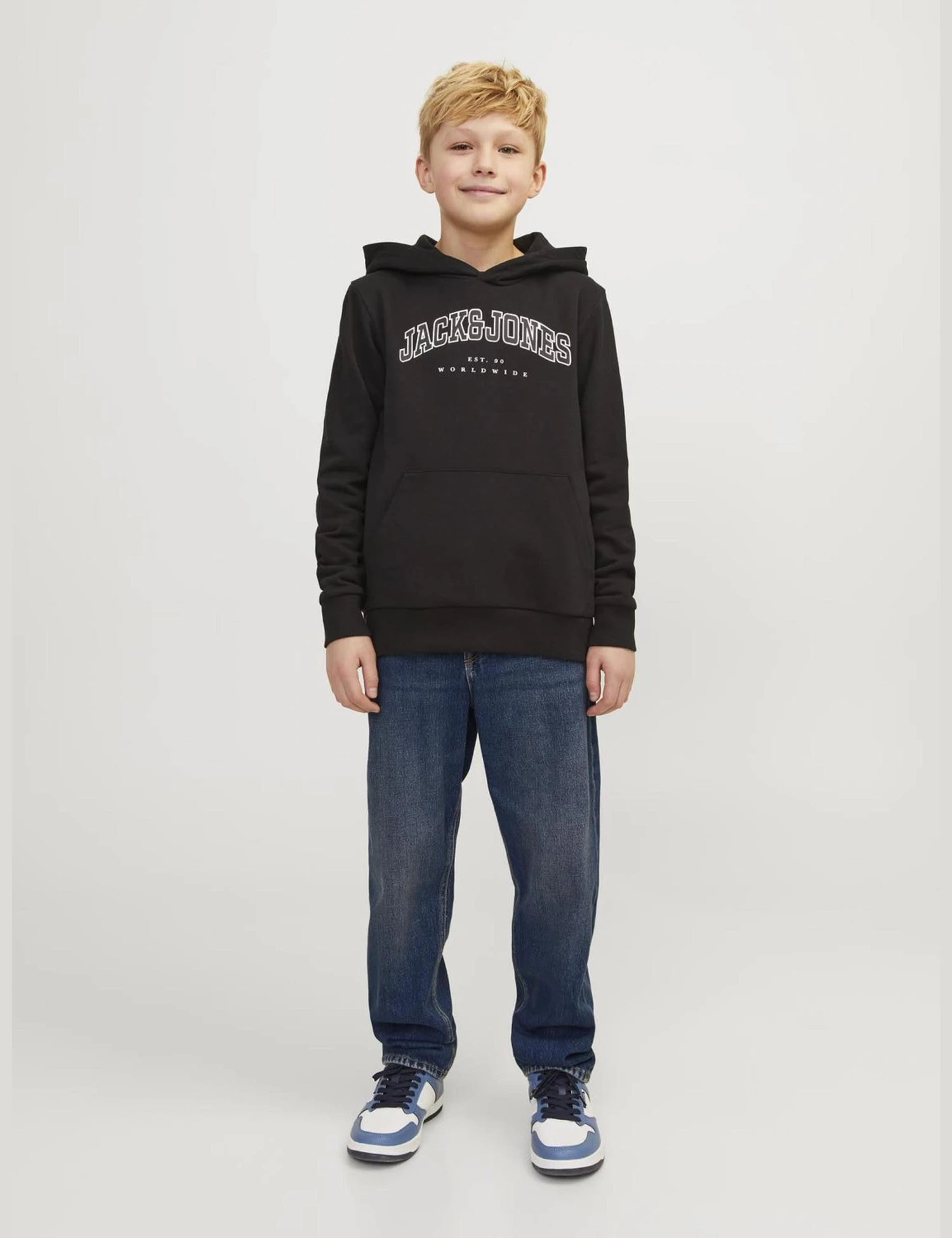 Jack & Jones Junior Relaxed Pure Cotton Denim Jeans (8-16 Yrs) 5 Jack & Jones Junior Relaxed Pure Cotton Denim Jeans (8-16 Yrs) - Image 3