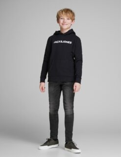 Jack & Jones Junior Cotton Rich Slim Fit Jeans (8 Yrs - 16 Yrs)