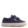 Superga Kids' 2750-Cotjstrap Classic Riptape Trainers ( 5.5 Small - 1 Large)