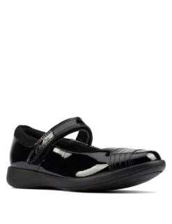 Clarks Kids' Leather Riptape Mary Jane Shoes (Kid Shoe 10-2.5)