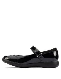 Clarks Kids' Leather Riptape Mary Jane Shoes (Kid Shoe 10-2.5) -School Uniform Store SD 01 T94 3033P Y1 X EC 4