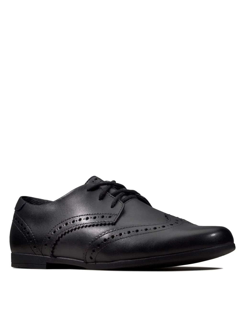 Clarks Kids' Leather Lace School Shoes (Youth Size 3-9) 3 Clarks Kids' Leather Lace School Shoes (Youth Size 3-9)