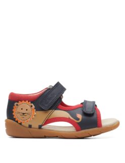 Clarks Kids' Lion Riptape Sandals