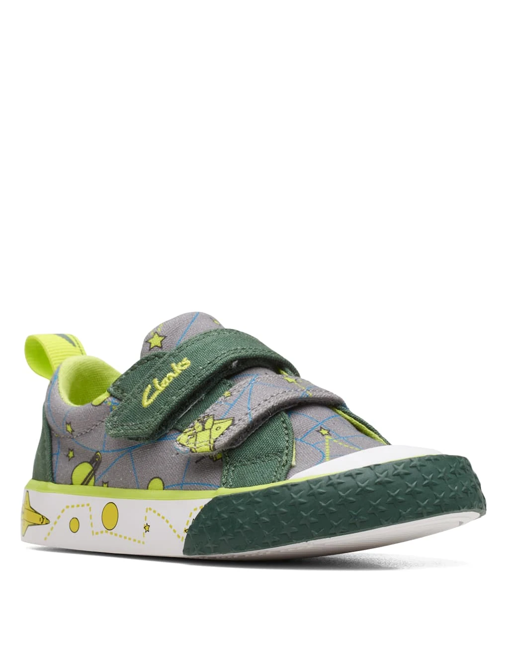 Clarks Kids' Riptape Space Trainers 4 Clarks Kids' Riptape Space Trainers - Image 2