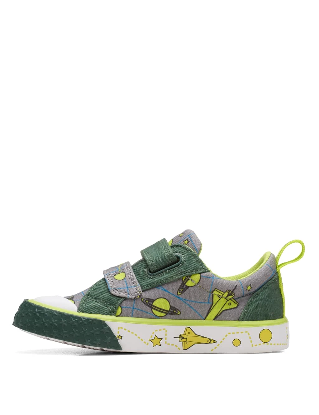 Clarks Kids' Riptape Space Trainers 7 Clarks Kids' Riptape Space Trainers - Image 5
