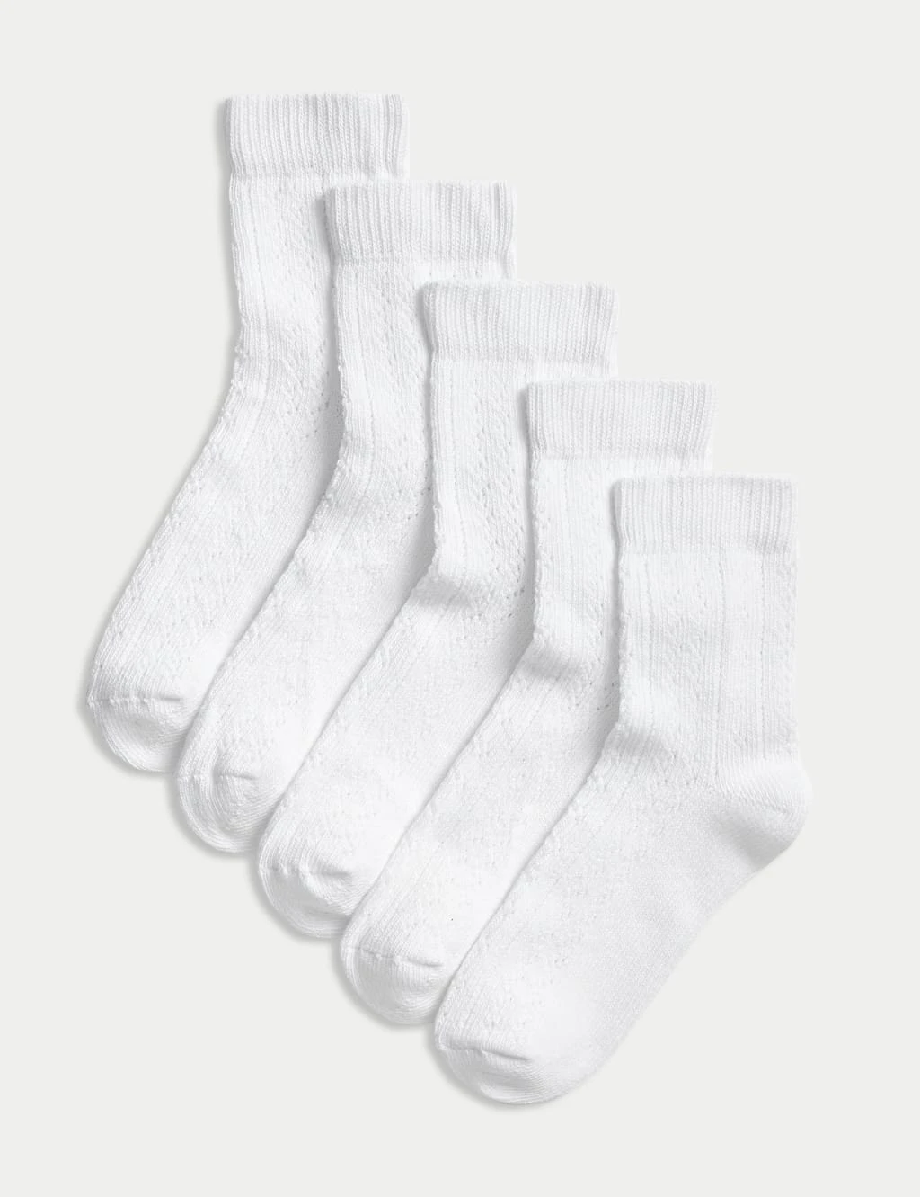 5pk Patterned Pelerine Socks 3 5pk Patterned Pelerine Socks