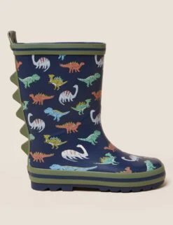 Kids' Dinosaur Wellies (3 Small - 13 Small)