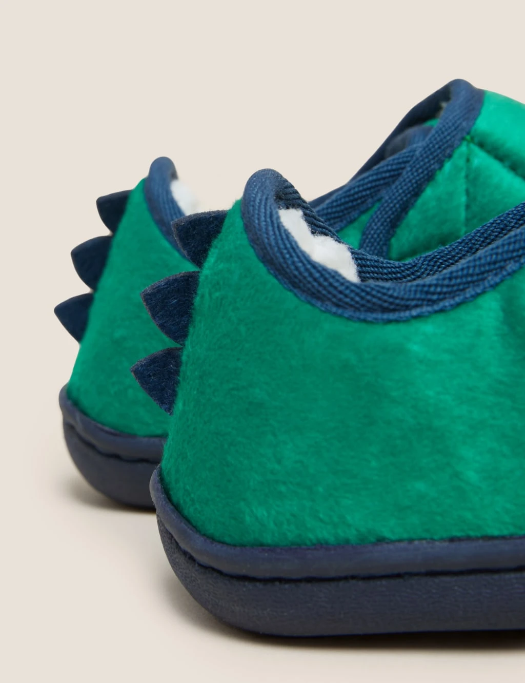 Kids' Riptape Dinosaur Slippers (4 Small - 12 Small) 5 Kids' Riptape Dinosaur Slippers (4 Small - 12 Small) - Image 3