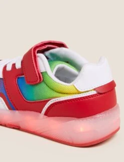 Kids' Freshfeet™ Riptape Light-up Trainers (4 Small - 13 Small) 9 Kids' Freshfeet™ Riptape Light-up Trainers (4 Small - 13 Small) -School Uniform Store SD 04 T72 2126Y Z4 X EC 2