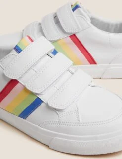 Freshfeet Rainbow Riptape Trainer (13 Small - 6 Large) -School Uniform Store SD 04 T72 2370G Z0 X EC 1
