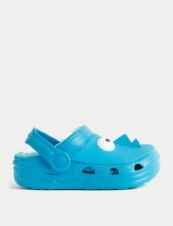 No Brand Kids' Fur Lined Monster Clogs (4 Small - 13 Small)