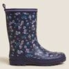 Kids' Floral Wellies (13 Small - 6 Large) -School Uniform Store SD 04 T72 4220G F4 X EC 0