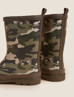 Kids' Camouflage Wellies (1 Large - 7 Large) 8 Kids' Camouflage Wellies (1 Large - 7 Large) -School Uniform Store SD 04 T72 4221L KA X EC 1