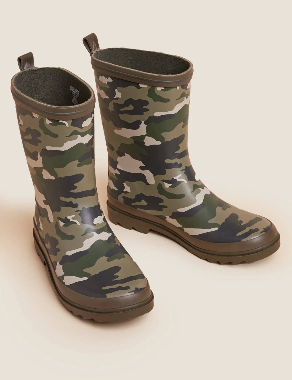 Kids' Camouflage Wellies (1 Large - 7 Large) 4 Kids' Camouflage Wellies (1 Large - 7 Large) - Image 2