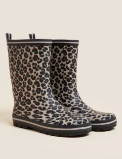 Kids' Animal Print Wellies (13 Small - 6 Large) -School Uniform Store SD 04 T72 4239G ZZ X EC 90