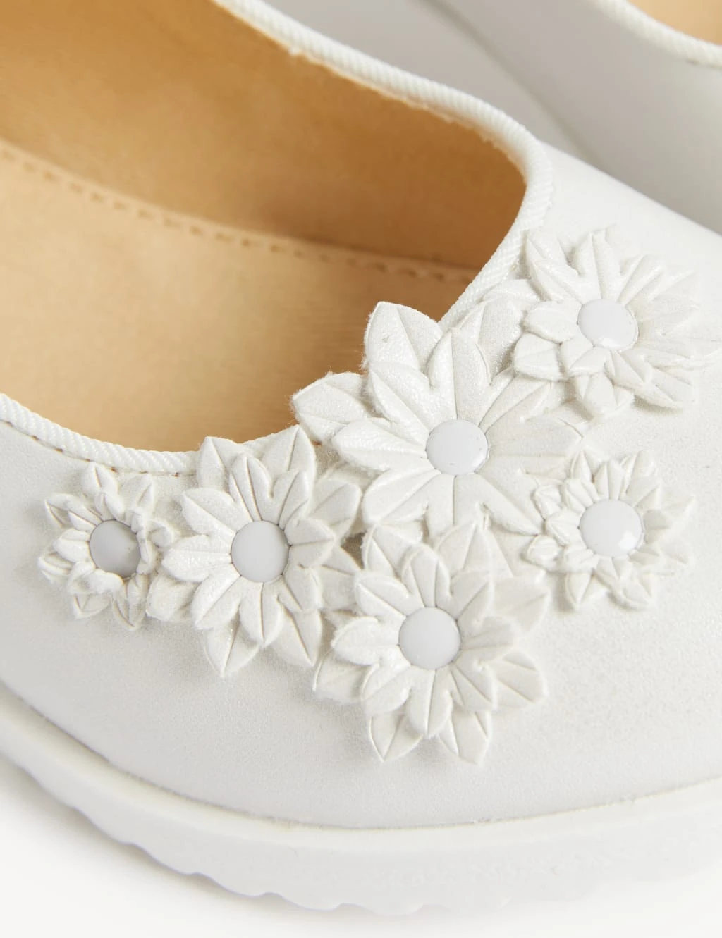 No Brand Kids’ Floral Riptape Mary Jane Shoes (4 Small - 2 Large) 5 No Brand Kids’ Floral Riptape Mary Jane Shoes (4 Small - 2 Large) - Image 3