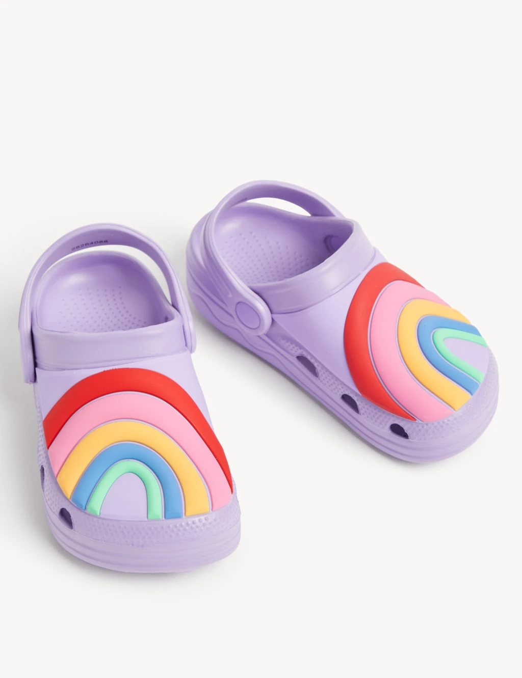 No Brand Kids' Rainbow Clogs (4 Small - 13 Small) 4 No Brand Kids' Rainbow Clogs (4 Small - 13 Small) - Image 2