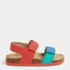 Kids' Colour Block Riptape Sandals (4 Small - 13 Small) -School Uniform Store SD 04 T72 4431U ZZ X EC 0