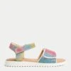 Kids' Rainbow Glitter Riptape Sandals (4 Small - 13 Small) 1 Kids' Rainbow Glitter Riptape Sandals (4 Small - 13 Small) -School Uniform Store SD 04 T72 4437Y ZZ X EC 0