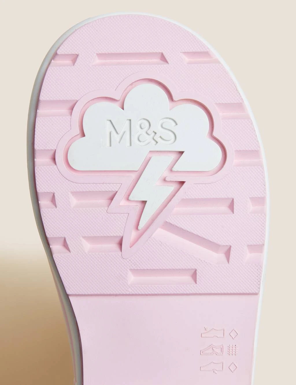 Kids' Striped Wellies (3 Small - 13 Small) 6 Kids' Striped Wellies (3 Small - 13 Small) - Image 4