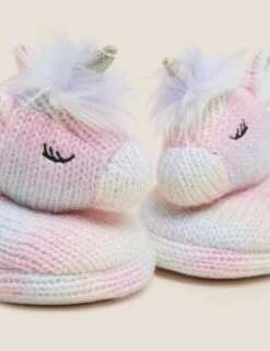 Kids' Unicorn Slippers (4 Small - 6 Large) 8 Kids' Unicorn Slippers (4 Small - 6 Large) -School Uniform Store SD 04 T72 7040S ZZ X EC 1