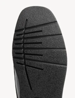 Kids' Leather Double Riptape School Shoes (2½ Large - 9 Large) -School Uniform Store SD 04 T72 8471B Y0 X EC 3