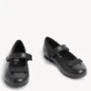 Kids’ Leather Freshfeet™ Bow School Shoes (8 Small - 2 Large) -School Uniform Store SD 04 T72 8688B Y0 X EC 90
