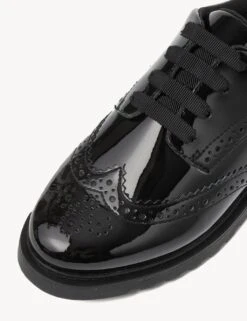 Kids' Leather Brogue School Shoes (13 Small - 7 Large) -School Uniform Store SD 04 T72 8762B Y0 X EC 1