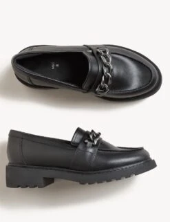 Kids' Leather Loafer School Shoes (13 Small - 9 Large) -School Uniform Store SD 04 T72 8792B Y0 X EC 1