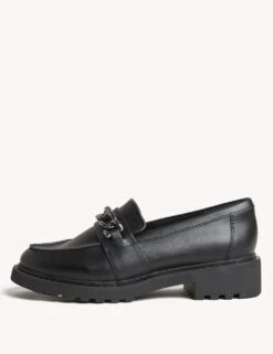 Kids' Leather Loafer School Shoes (13 Small - 9 Large) -School Uniform Store SD 04 T72 8792B Y0 X EC 4