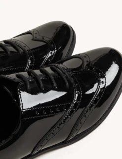 Kids' Leather Freshfeet™ Lace School Shoes 8 Kids' Leather Freshfeet™ Lace School Shoes -School Uniform Store SD 04 T72 8796B Y0 X EC 1