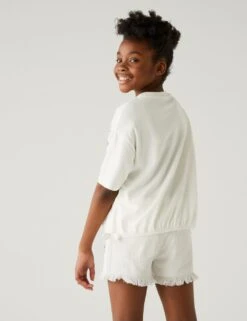 Pure Cotton Palm Graphic T-Shirt (6-16 Yrs) -School Uniform Store SD 04 T74 2016I KY X EC 2