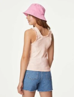 Cotton Rich Tie Dye Ribbed Vest (6-16 Yrs) -School Uniform Store SD 04 T74 2054V CJ X EC 2