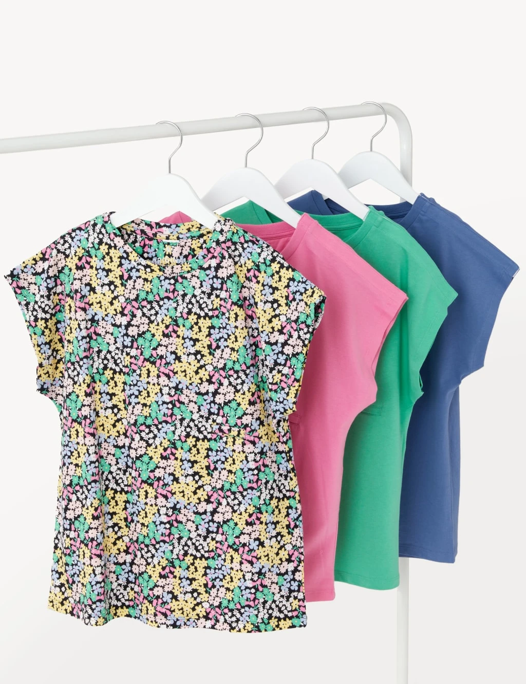 4pk Adaptive Pure Cotton T-Shirts (2-16 Yrs) 3 4pk Adaptive Pure Cotton T-Shirts (2-16 Yrs)