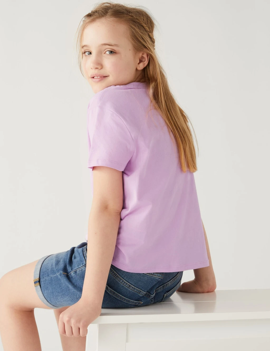 4pk Pure Cotton Embroidered Palm T Shirts (6 - 16 Yrs) 6 4pk Pure Cotton Embroidered Palm T Shirts (6 - 16 Yrs) - Image 4