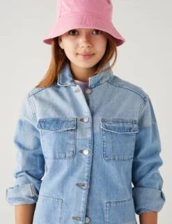 Denim Patchwork Jacket (6-16 Yrs)