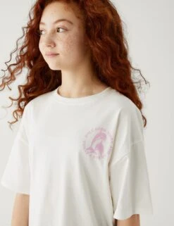 No Brand Pure Cotton Dolphin T-Shirt (6-16 Yrs) -School Uniform Store SD 04 T74 2354V Z0 X EC 1