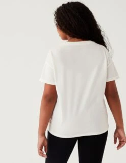 Pure Cotton Butterfly T-Shirt (6-16 Yrs) 9 Pure Cotton Butterfly T-Shirt (6-16 Yrs) -School Uniform Store SD 04 T74 2382V KY X EC 2