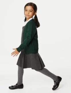 Girls' Cotton Rich StayNew™ School Cardigan (2-18 Yrs) -School Uniform Store SD 04 T76 1377 EE X EC 1