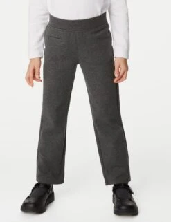 2pk Girls' Cotton Rich School Trousers (2-18 Yrs) -School Uniform Store SD 04 T76 1447 T0 X EC 2