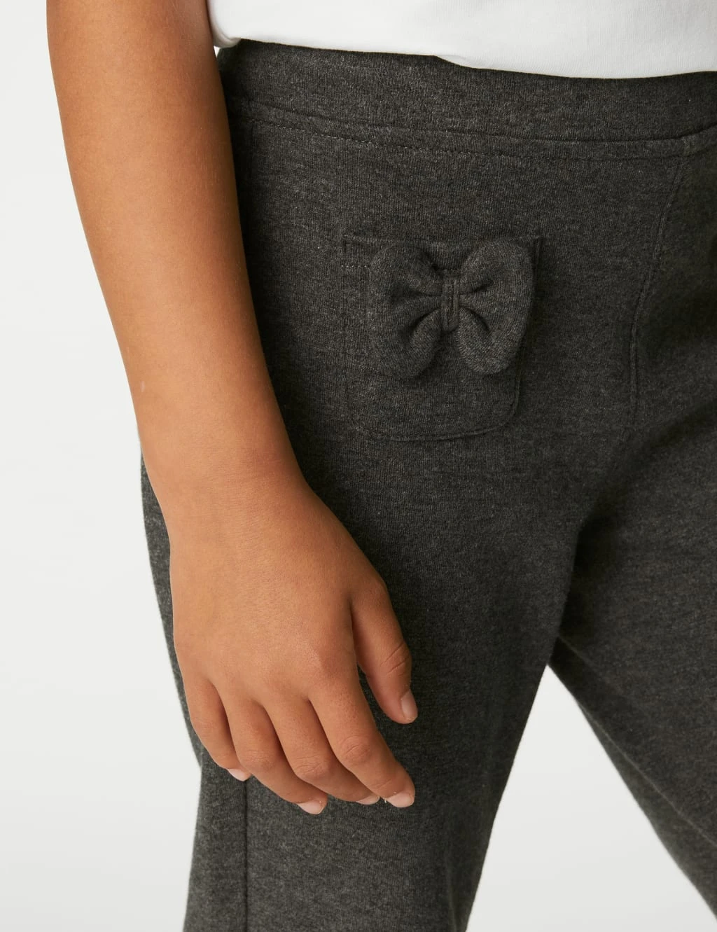 Girls' Jersey Bow School Trousers (2-14 Yrs) 6 Girls' Jersey Bow School Trousers (2-14 Yrs) - Image 4