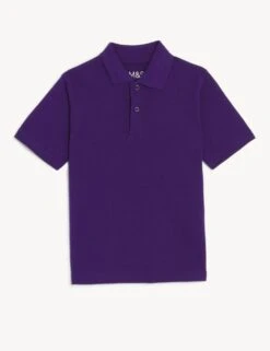 Unisex Pure Cotton School Polo Shirt (2-18 Yrs) -School Uniform Store SD 04 T76 2075 D0 X EC 90