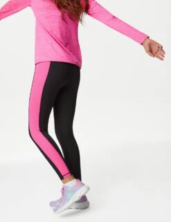 Colour Block Sports Leggings (6-16 Yrs) -School Uniform Store SD 04 T76 2409 Y0 X EC 3
