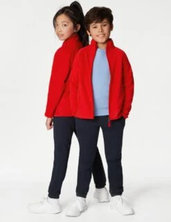 Unisex Fleece Jacket (6-16 Yrs) -School Uniform Store SD 04 T76 2421 QC X EC 1