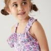 Pure Cotton Floral Top (2-8 Yrs) -School Uniform Store SD 04 T77 2299E ZZ X EC 0