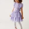2pc Cotton Rich Glitter Tutu Outfit (2-8 Yrs) 1 2pc Cotton Rich Glitter Tutu Outfit (2-8 Yrs) -School Uniform Store SD 04 T77 3628E G0 X EC 0