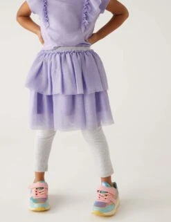 2pc Cotton Rich Glitter Tutu Outfit (2-8 Yrs) 11 2pc Cotton Rich Glitter Tutu Outfit (2-8 Yrs) -School Uniform Store SD 04 T77 3628E G0 X EC 3