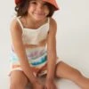 Pure Cotton Tie Dye Strappy Top (2-8 Yrs)