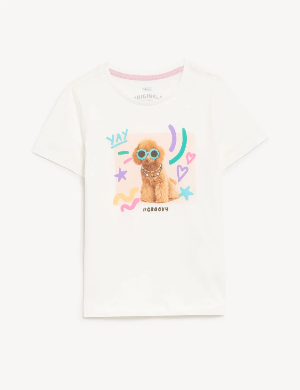 Pure Cotton Dog T-Shirt (2-8 Yrs) 4 Pure Cotton Dog T-Shirt (2-8 Yrs) - Image 2