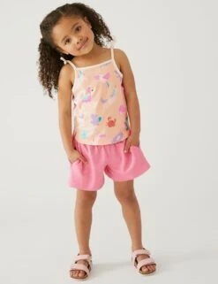 Pure Cotton Unicorn Print Top (2-8 Yrs)